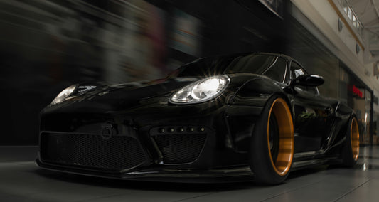 Pandem Widebody Porsche Cayman S Project Car